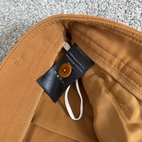 Aritzia Babaton Camel Wide Leg Trousers - Picture 5 of 11